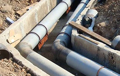 Ремонт мереж водопроводу та тепломереж в Харківській області